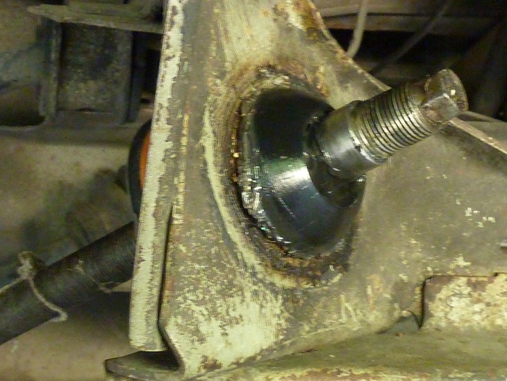 Tres bon état de non usure du silent-bloc ultime apres 10mkm